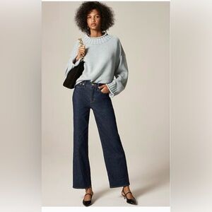 J. Crew womens Dark Blue Jeans - ‘96 slim wide - 31p - NWT